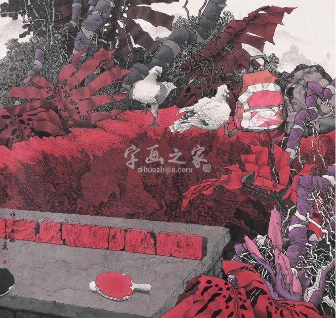 国画家崔志安字画之家