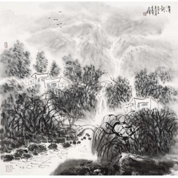 孙文铎国画山水清韵字画之家