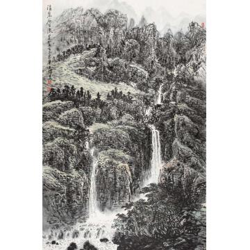 孙文铎国画山水清泉石上流字画之家