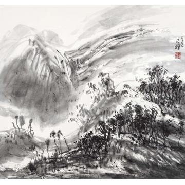孙文铎国画山水晨牧字画之家