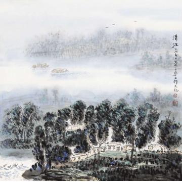 孙文铎国画山水清江字画之家