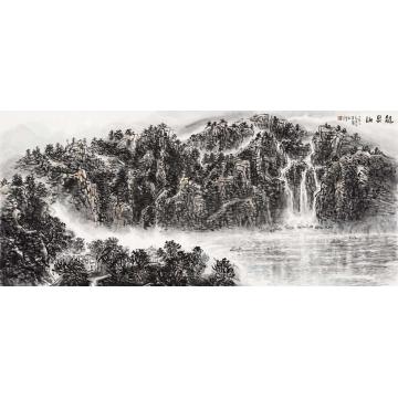 孙文铎国画山水龙泉山字画之家