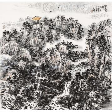 孙文铎国画山水云台山字画之家