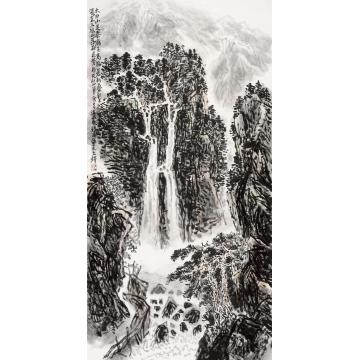 孙文铎国画山水太白山图字画之家