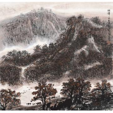 孙文铎国画山水牧归字画之家