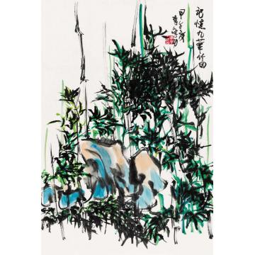李学功国画花鸟记忆九华竹田字画之家