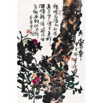 李学功国画花鸟大丰年字画之家