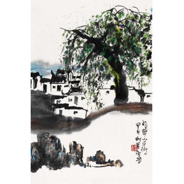 李学功国画花鸟九华山老街字画之家