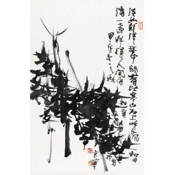 李学功国画花鸟料得人间有知音字画之家