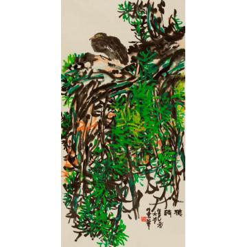 李学功国画花鸟听涛字画之家