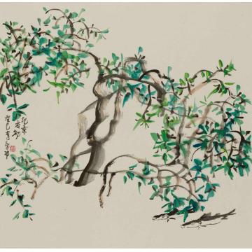 李学功国画花鸟记景夏初字画之家