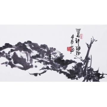 李学功国画花鸟三月新雨后字画之家
