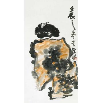 李学功国画花鸟春眠不觉晓字画之家