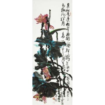 李学功国画花鸟花开一团祥露字画之家