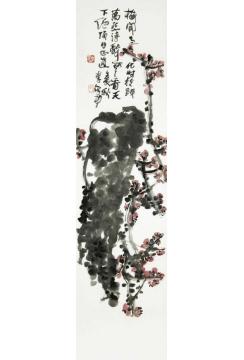 李学功国画花鸟梅开雪化时字画之家