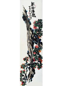李学功国画花鸟春风得意字画之家