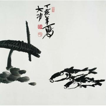 李学功国画花鸟鱼乐图字画之家