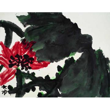 李学功国画花鸟斗暑字画之家