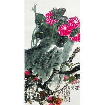 李学功国画花鸟秋色醉人字画之家