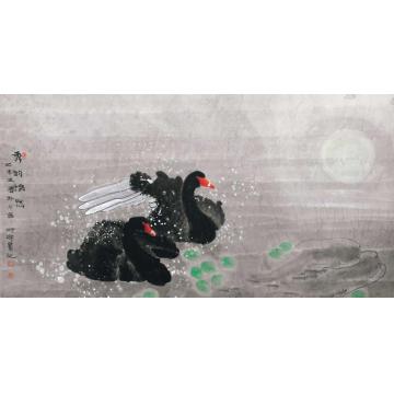 窦申清国画花鸟秀韵怡然字画之家