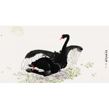 窦申清国画花鸟春光字画之家