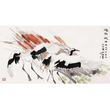 窦申清国画花鸟灿然秋田字画之家