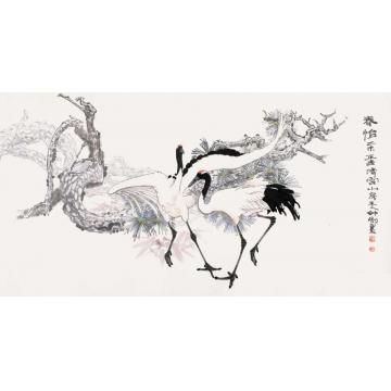 窦申清国画花鸟春怡字画之家