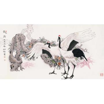 窦申清国画花鸟常青字画之家