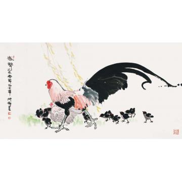 窦申清国画花鸟春声字画之家