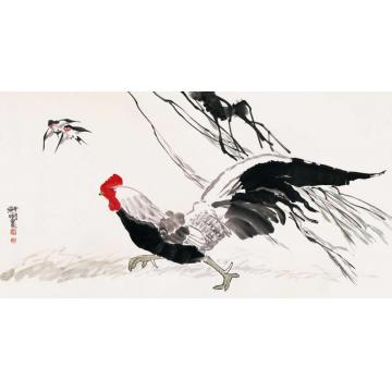 窦申清国画花鸟春风01字画之家