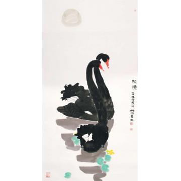 窦申清国画花鸟闲景字画之家