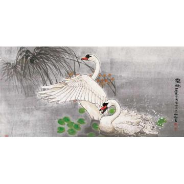 窦申清国画花鸟灵趣字画之家