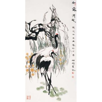 窦申清国画花鸟和露清风字画之家