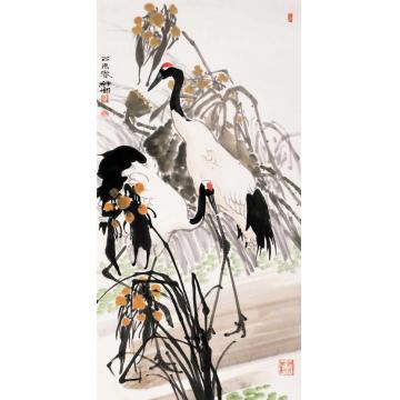 窦申清国画花鸟爽风字画之家