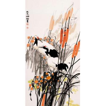 窦申清国画花鸟放旷字画之家