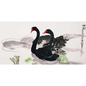 窦申清国画花鸟横野字画之家