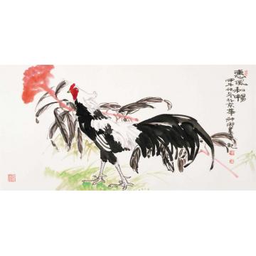 窦申清国画花鸟惠风和畅字画之家