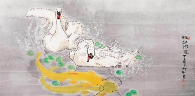 国画家窦申清字画之家