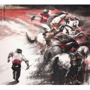 吴陆升春雷惊驾字画之家