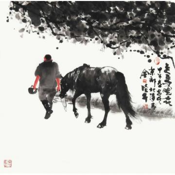 吴陆升走马观花字画之家