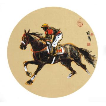 吴陆升练跑字画之家