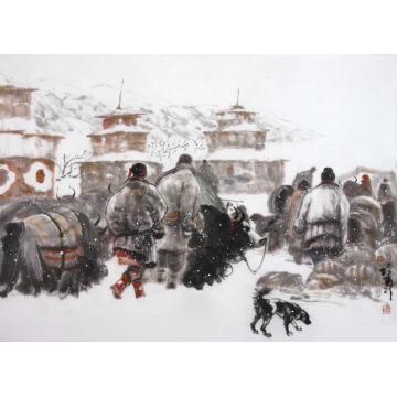 吴陆升朝圣之路字画之家
