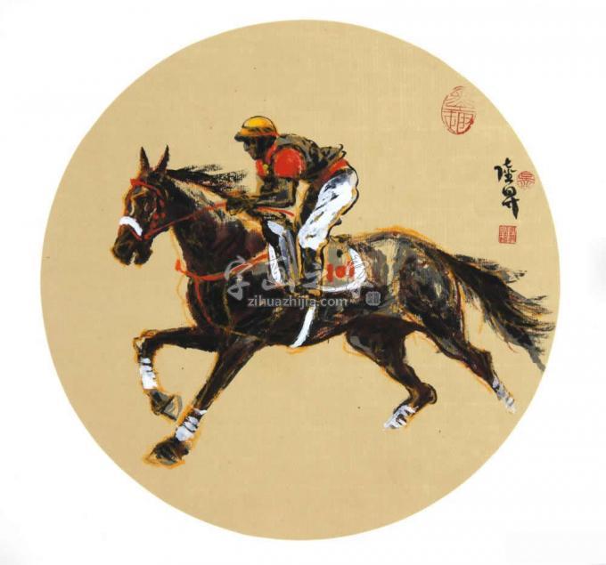 国画家吴陆升字画之家