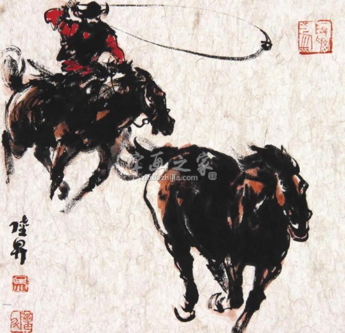 国画家吴陆升字画之家