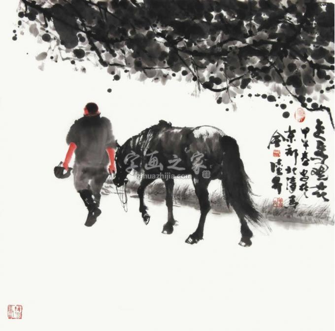 国画家吴陆升字画之家