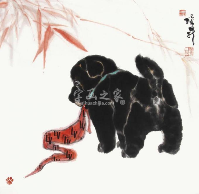 国画家吴陆升字画之家