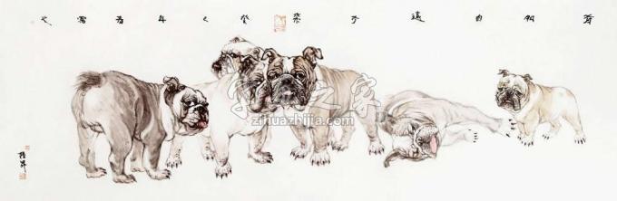 国画家吴陆升字画之家