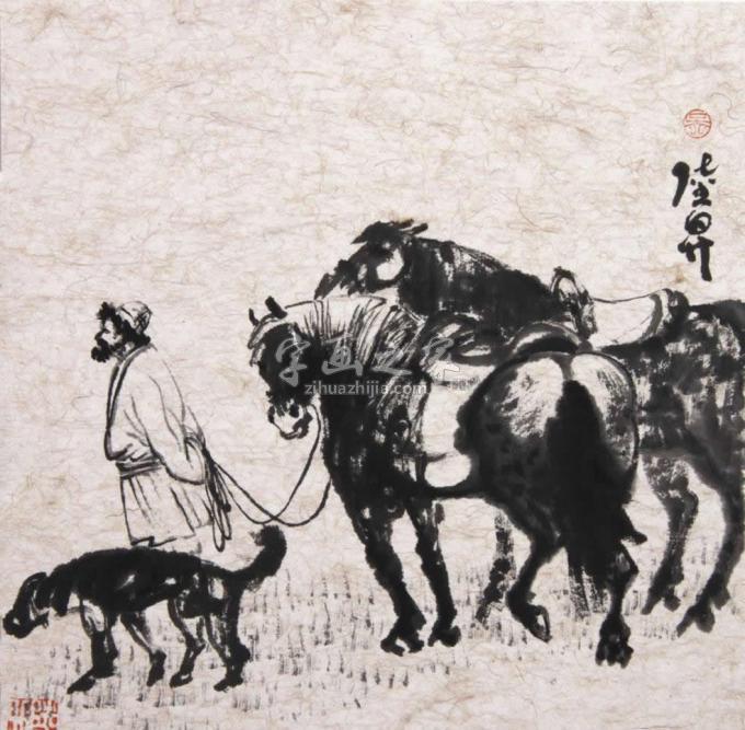 国画家吴陆升字画之家