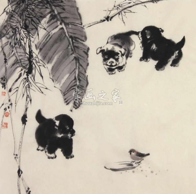 国画家吴陆升字画之家