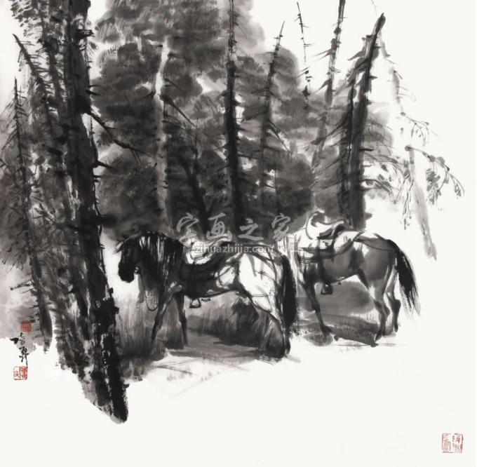 国画家吴陆升字画之家